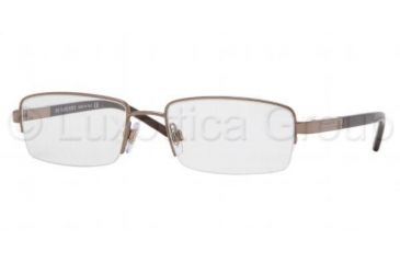 Image of Burberry BE 1095 Eyeglasses, Dark Copper Frame w/NonRx 51 mm Diameter Lenses, 1016 5118