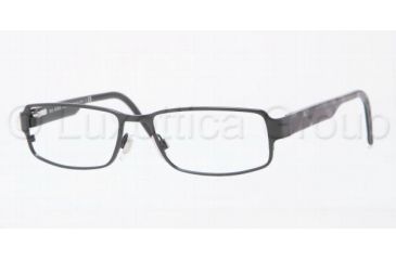 Image of Burberry BE1195 Single Vision Prescription Eyeglasses 1001-5316 - Shiny Black Frame