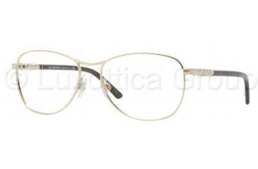 Image of Burberry BE1212 Progressive Prescription Eyeglasses 1002-5115 - Pale Gold Frame