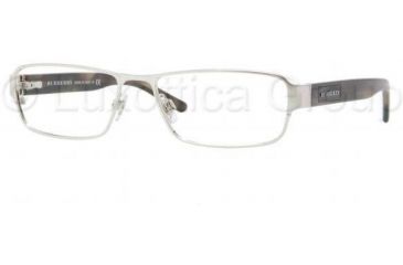 Image of Burberry BE1213 Progressive Prescription Eyeglasses 1005-5216 - Silver Frame