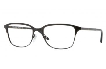 Image of Burberry BE1250 Single Vision Prescription Eyeglasses 1001-5418 - Black Frame