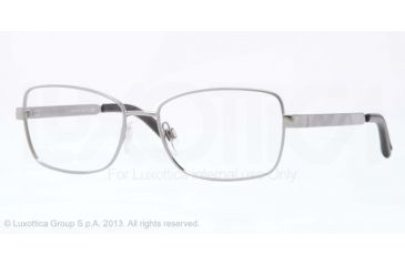 Image of Burberry BE1259Q Progressive Prescription Eyeglasses 1003-52 - Gunmetal Frame