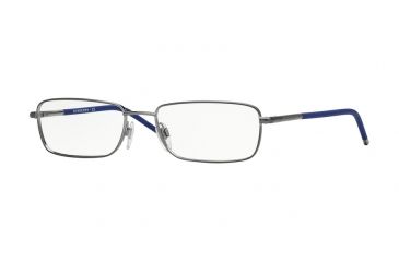 Image of Burberry BE1268 Bifocal Prescription Eyeglasses 1206-52 - Brushed Gunmetal Frame