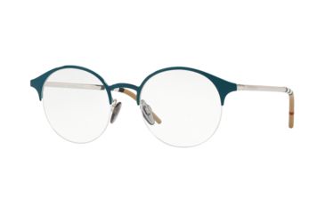 Image of Burberry BE1328 Bifocal Prescription Eyeglasses 1277-51 - Blue/Silver Frame