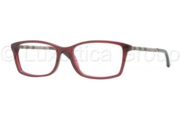 Image of Burberry BE2120 Single Vision Prescription Eyeglasses 3014-5316 - Plum Frame
