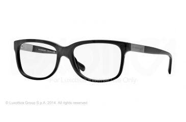 Image of Burberry BE2164 Progressive Prescription Eyeglasses 3001-53 - Black Frame