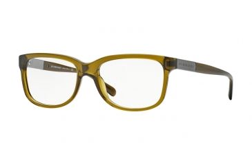 Image of Burberry BE2164 Progressive Prescription Eyeglasses 3356-53 - Olive Frame