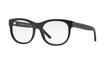 Image of Burberry BE2169 Progressive Prescription Eyeglasses 3464-50 - Matte Black Frame