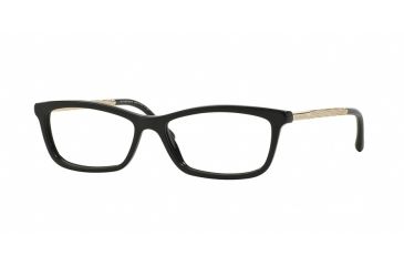Image of Burberry BE2190 Progressive Prescription Eyeglasses 3001-52 - Black Frame