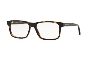 Image of Burberry BE2198 Progressive Prescription Eyeglasses 3002-53 - Dark Havana Frame