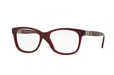 Image of Burberry BE2204F Progressive Prescription Eyeglasses 3543-54 - Bordeaux Frame