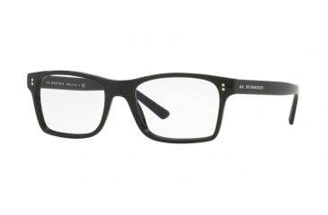 Image of Burberry BE2222F Progressive Prescription Eyeglasses 3595-55 - Black Frame