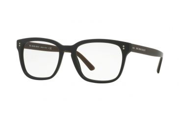 Image of Burberry BE2225F Eyeglass Frames 3590-55 - Matte Black Frame
