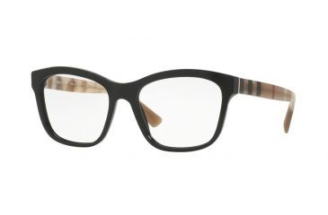 Image of Burberry BE2227 Eyeglass Frames 3600-52 - Black Frame