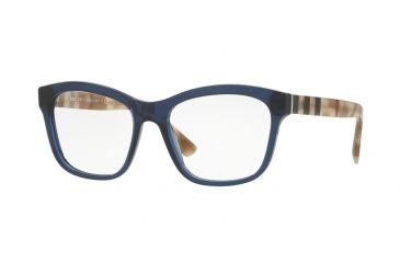 Image of Burberry BE2227 Eyeglass Frames 3603-52 - Blue Frame