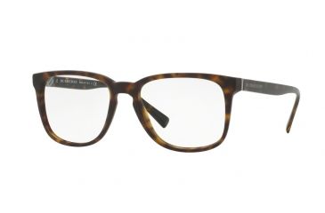Image of Burberry BE2239 Bifocal Prescription Eyeglasses 3536-55 - Matte Dark Havana Frame
