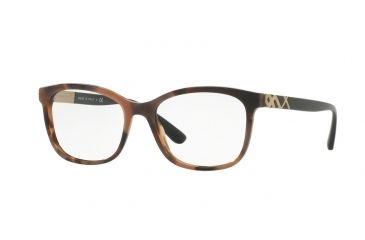 Image of Burberry BE2242 Single Vision Prescription Eyeglasses 3623-51 - Spotted Brown Frame