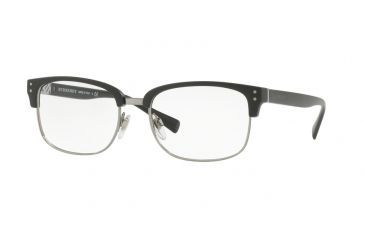 Image of Burberry BE2253 Progressive Prescription Eyeglasses 3464-54 - Matte Black Frame