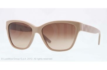 Image of Burberry BE4109 Prescription Sunglasses BE4109-337613-57 - Lens Diameter 57 mm, Lens Diameter 57 mm, Frame Color Hazelnut