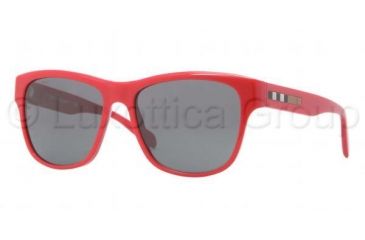 Image of Burberry BE4131 Bifocal Prescription Sunglasses BE4131-336487-5617 - Lens Diameter 56 mm, Frame Color Red
