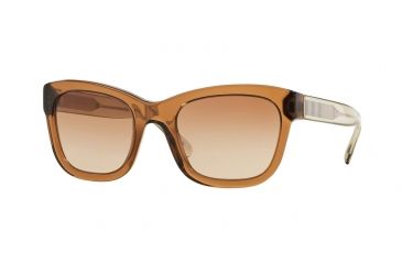 Image of Burberry BE4209 Single Vision Prescription Sunglasses BE4209-356413-52 - Lens Diameter 52 mm, Frame Color Brown