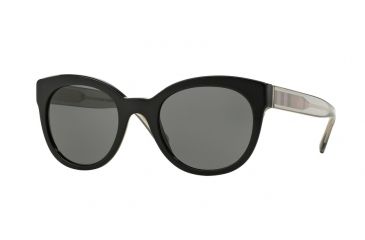 Image of Burberry BE4210 Single Vision Prescription Sunglasses BE4210-300187-52 - Lens Diameter 52 mm, Frame Color Black