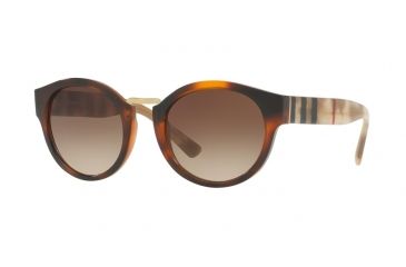 Image of Burberry BE4227 Bifocal Prescription Sunglasses BE4227-360113-50 - Lens Diameter 50 mm, Frame Color Light Havana