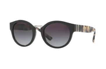 Image of Burberry BE4227 Bifocal Prescription Sunglasses BE4227-36098G-50 - Lens Diameter 50 mm, Frame Color Black