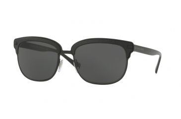 Image of Burberry BE4232 Single Vision Prescription Sunglasses BE4232-346487-56 - Lens Diameter 56 mm, Frame Color Black Rubber/Matte Black