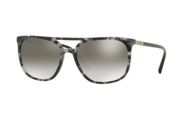 Image of Burberry BE4257 Single Vision Prescription Sunglasses BE4257-35336I-57 - Lens Diameter 57 mm, Frame Color Grey Havana