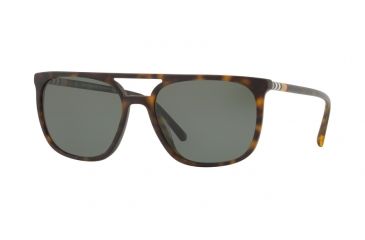 Image of Burberry BE4257 Single Vision Prescription Sunglasses BE4257-35369A-57 - Lens Diameter 57 mm, Frame Color Matte Dark Havana