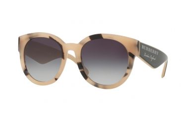 Image of Burberry BE4260 Single Vision Prescription Sunglasses BE4260-36928G-54 - Lens Diameter 54 mm, Frame Color Light Horn