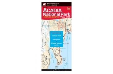 Image of Burlington Vt Hiking &amp; Bike Mp, Map Adventures, Publisher - Map Adventures