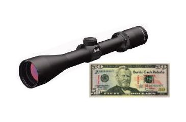 Image of Burris 3X-9X-40mm Fullfield II Ballistic Plex Rifle Scope Package with 50 Dollar Consumer Mail-in Rebate