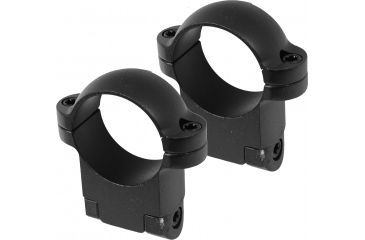 Image of Burris Solid Steel 1 Inch Ring Mount, Medium, Matte Black 420108