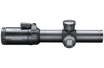 Image of Bushnell AR Optics Riflescope, 1-4x24mm, 30 mm Tube, Second Focal Plane, Illuminated 300 Blackout Reticle, Black, AR71424BI