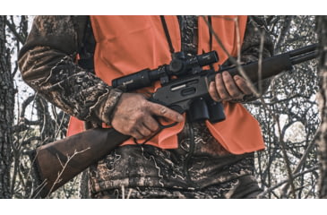 Image of Bushnell 1-6x24 Trophy Quick Acquisition Riflescope, 30 mm, Secong Focal Plane, Dot Drop Reticle, 140 MOA, Hang Tag, Black, RT1624BS15