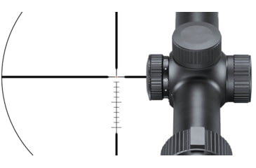 Image of Bushnell 1-6x24 Trophy Quick Acquisition Riflescope, 30 mm, Secong Focal Plane, Dot Drop Reticle, 140 MOA, Hang Tag, Black, RT1624BS15