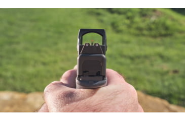 Image of Bushnell 1X25mm RXS-250 Reflex Sight FMC, Weaver/Picatinny, Red, Unlimited, Black, RXS250