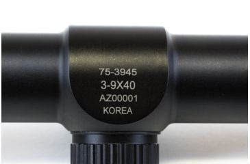 Image of Bushnell 3-9X40 MIL DOT, MATTE, BOX 753945