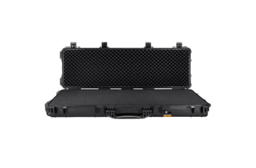 Image of Bushnell 38in Waterproof Roller Hard Rifle Case w/ Foam, Black, Small, BN00013