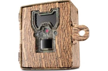 Image of Bushnell AGGRESSOR CAM SECURITY BOX, TREE BARK CAMO, CLAM 5L 119754C, EDEMO2