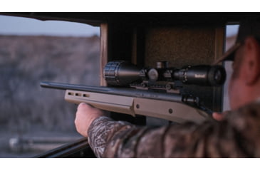 Image of Bushnell Banner 2 6-18x50mm Rifle Scope, 1in Tube, DOA Quick Ballistic Reticle, Black, small, RB6185BS12