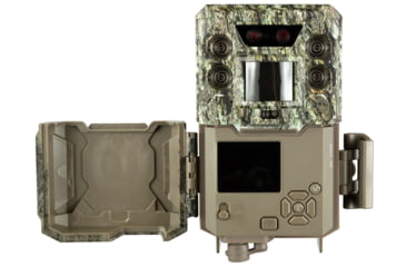 Image of Bushnell Dual Core Trail Camera, 30MP, Low Glow, Box, Treebark, Camo, 119975C