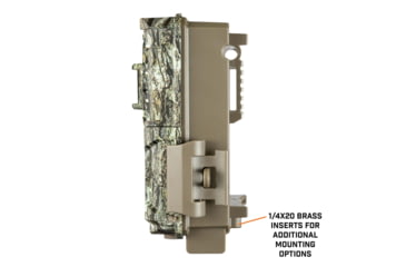Image of Bushnell Dual Core Trail Camera, 30MP, Low Glow, Box, Treebark, Camo, 119975C
