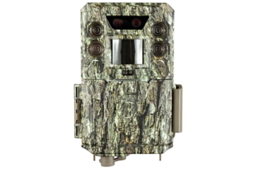 Image of Bushnell Dual Core Trail Camera, 30MP, Low Glow, Box, Treebark, Camo, 119975C