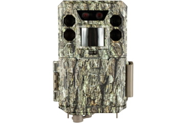 Image of Bushnell Dual Core Trail Camera, 30MP, No Glow, Box, Treebark, Camo, 119977C