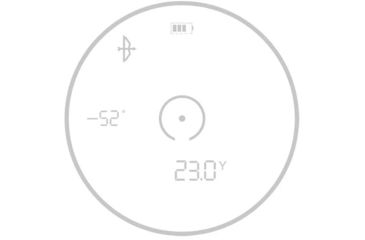 Image of EDEMO Bushnell Engage 6x24mm Laser Rangefinder, 1700 Yd, Advanced Target Detection, Black, Box 5L, LE1700SBL, EDEMO1