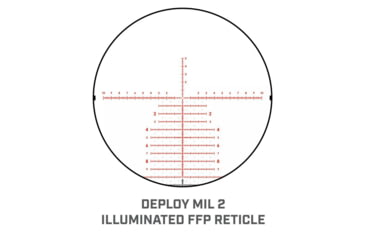Image of Bushnell Match PRO ED 3-18x50mm Rifle Scope, 34mm Tube, First Focal Plane, MRAD, Black, Small, MP31850DMI