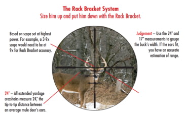 Image of Bushnell R3 3-9x40mm Rifle Scope Extended Eye-Relief with DOA Quick Ballistic, 1in Tube, Second Focal Plane, Black, Small, R3-3940S11E